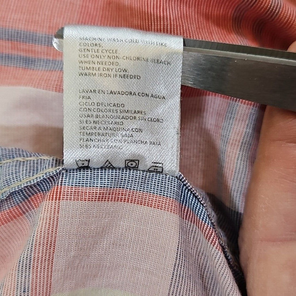 OG Weatherproof Vintage Shirt 2XL Short Sleeve Button Up Americana Normcore - Picture 16 of 16